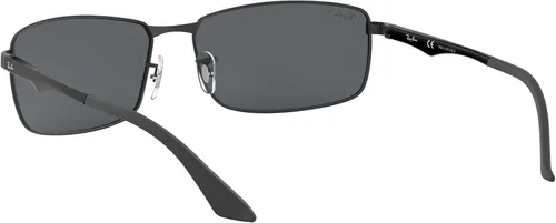 Miniatura 6 de Ray-Ban Gafas de sol rectangulares de metal RB3498 para hombre