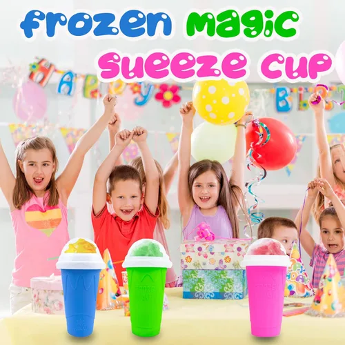 Miniatura 4 de Magic Slushy Maker - Máquina para hacer granizados para hacer granizos, batido de leche casero, vaso de enfriamiento para hacer bricolaje para todos