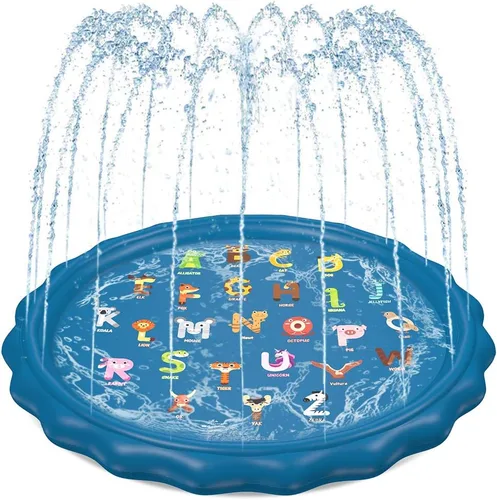Miniatura 11 de Jasonwell - Alfombrilla Rociadora para Niños, Alfombra de Juego para Salpicar al Aire Libre, Juguetes de Agua Inflables, Alfombrilla de Salpicaduras