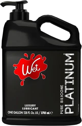 Miniatura 22 de Wet Silver Lubricante a base de agua Fórmula original premium de larga duración Vegano, pH equilibrado, hipoalergénico, libre de parabenos, sin