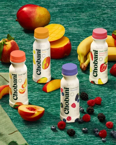 Miniatura 5 de Chobani® bebida de yogur griego bajo en grasas de fresa y plátano 7oz