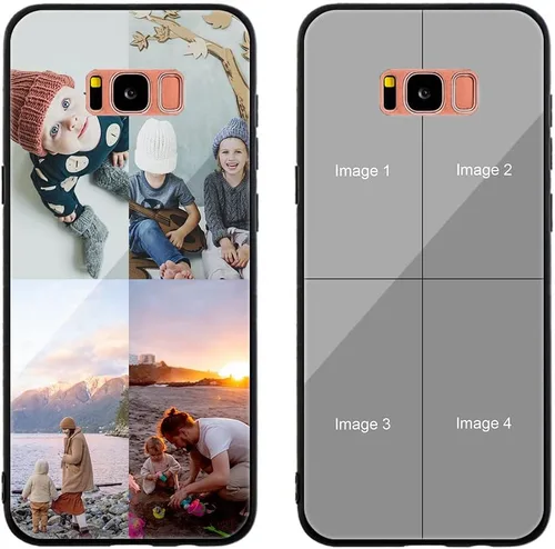 Miniatura 230 de Funda de teléfono personalizada para Samsung Galaxy S22+ / S22 Plus 5G, funda de TPU suave de vidrio templado antiarañazos personalizada con foto