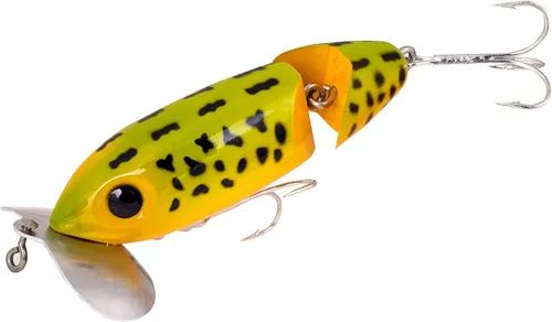 Miniatura 27 de Arbogast Jitterbug Topwater Bass - Señuelo de pesca para pesca nocturna Fire Tiger