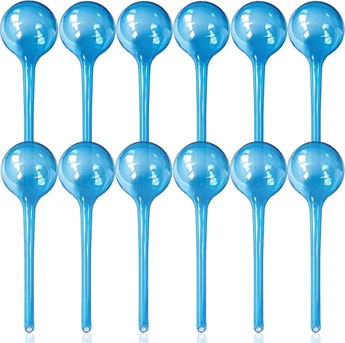Miniatura 16 de MOONSOUND Globos de riego automático para plantas – 10 bombillas de riego automático para plantas en macetas de interior y exterior, cuidado