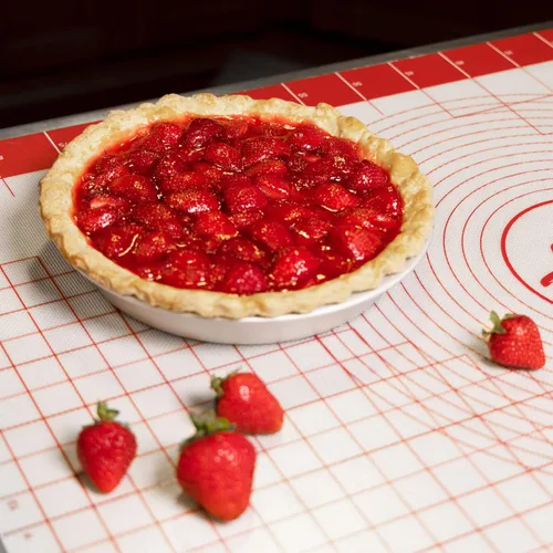 Miniatura 4 de Fat Daddio's PIE-6 - Molde de aluminio anodizado para tartas, 6 x 1,5 pulgadas