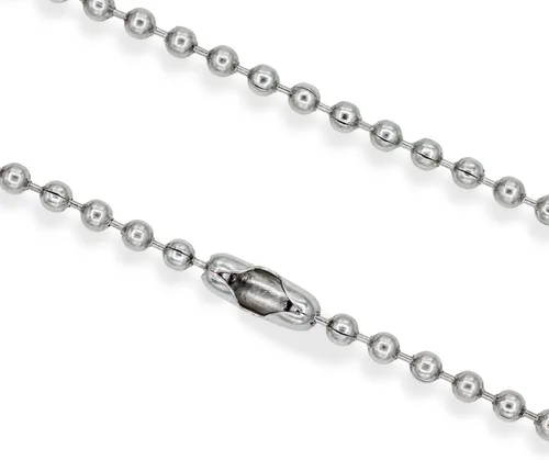 Miniatura 3 de Caritas et Fides Collar católico con crucifijo de San Benito y medalla milagrosa, hipoalergénico en cadena de bola de 24 pulgadas, collar católico