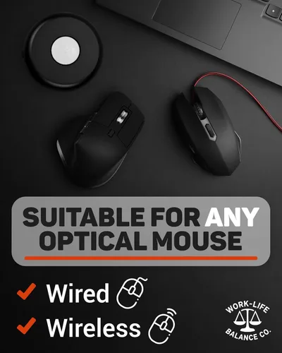 Miniatura 5 de Jiggler de ratón mecánico indetectable - No requiere USB ni software, mantiene el ratón en movimiento y la computadora despierta - Mover de ratón