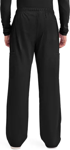 Miniatura 4 de Cherokee Scrubs for Men Tapered Leg Cargo Scrub Pants with Zip Fly, 5 Pockets Elastic Waist 2-Way Stretch & Easy Care WW190