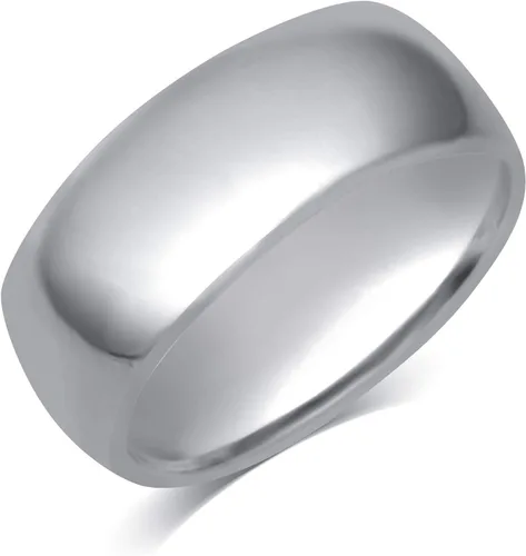 Miniatura 2 de DiamondMuse 2MM - 8 MM Unisex Comfort Fit Wedding Band in 10k Solid Gold