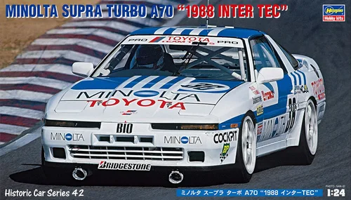 Miniatura 7 de Hasegawa 1/24 Minolta Supra Turbo A70 1988 InterTEC