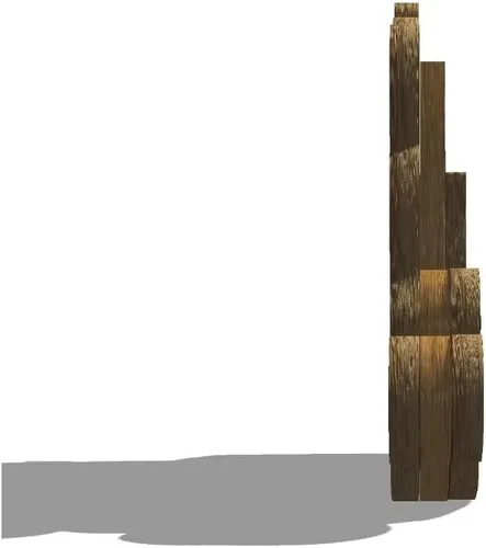 Miniatura 2 de China ShenZhen - Imán de nevera con imán de madera 3D, monumentos coleccionables de viaje, decoración hecha a mano