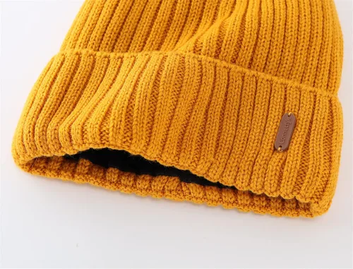 Miniatura 5 de Connectyle Gorro clásico de invierno cálido para hombre con forro