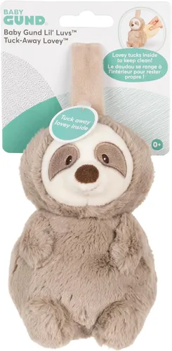 Miniatura 10 de GUND Baby Lil' Luvs Tuck-Away Lovey, Liam Llama, juguete de peluche ultrasuave con manta de bebé integrada para bebés y recién nacidos