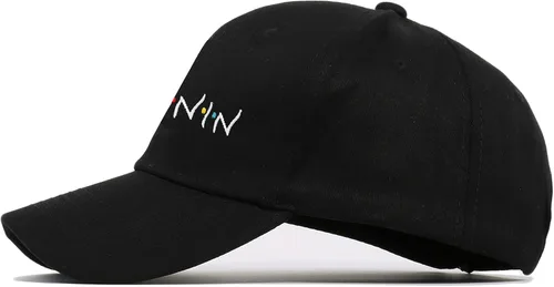 Miniatura 4 de Sombrero de pesca MMELANIN Gorra de béisbol con bordado de letras y gorra de béisbol ajustable unisex
