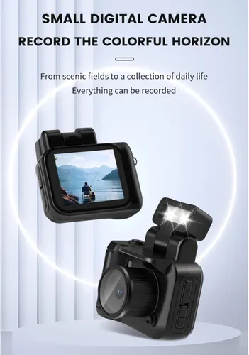 Miniatura 2 de Mini cámara con llavero, el amigo de bolsillo HD más pequeño del mundo, cámara de fotos y video KeyCam con 6 filtros, duración de la batería de 100
