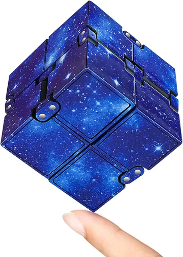 Miniatura 23 de Infinitycube - Infinitycube - Juguete antiestrés único de teñido anudado para niños y adultos, juguete relajante de mano para aliviar el estrés