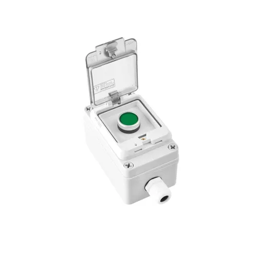 Miniatura 14 de Caja de botón de presión ip67 con botón de parada de emergencia, botón de cerradura, interruptor de llave de botón de presión con cubierta Botón