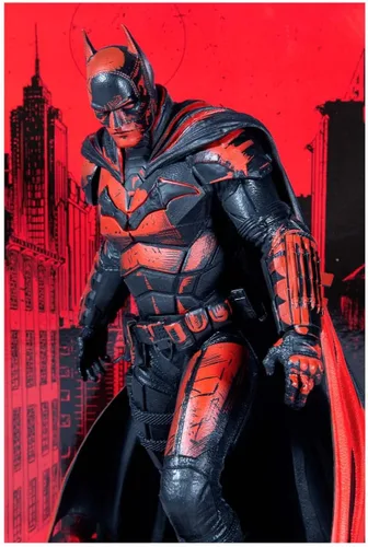 Miniatura 7 de McFarlane TM15070 DC Movie-Figura coleccionable de Batman, multicolor de 12 pulgadas