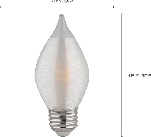 Miniatura 2 de Satco Bombilla mediana S23413 en acabado blanco