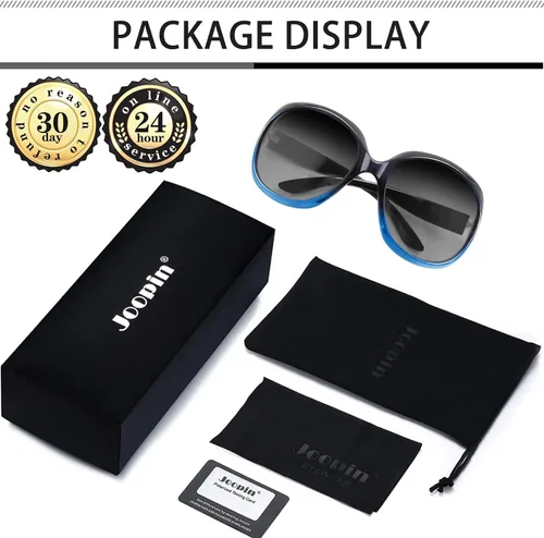 Miniatura 132 de Joopin Lentes de sol de gran tamaño para mujer, polarizados, grandes, para conducción, protección UV, grandes sombras
