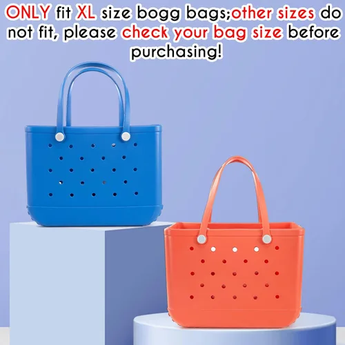 Miniatura 6 de AIERSA Organizador de bolsas de playa de goma compatible con bolsa BoggSimply Southern Tote, bolsa divisora de fieltro con cremallera
