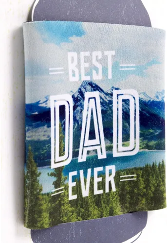 Miniatura 6 de Hallmark Tarjeta del día del padre para papá con regalo (enfriador de latas de bebida extraíble) Día del Padre Padre extraíble enfriador de latas