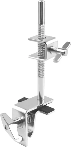 Miniatura 10 de Abrazadera L-Rod para Cencerros, Abrazaderas de Címbolo de Aleación de Zinc para Montajes de Tambores, Soporte de Montaje para Percusión