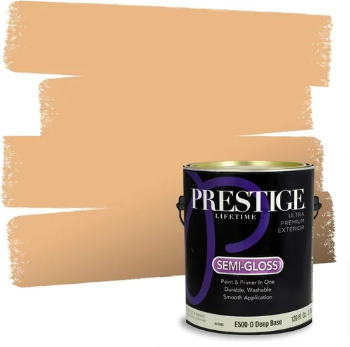 Miniatura 96 de PRESTIGE Pintura exterior e imprimación en uno, bronceado Aberdeen, plano, 1 galón