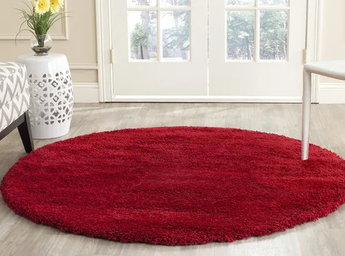 Miniatura 234 de SAFAVIEH Accent Rug 2'x3' - Milan Shag Collection - Modern Design, Dark Beige, Ultra Plush Thick Pile, Ideal for Bedroom, Nursery, Living Room