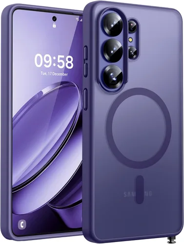 Miniatura 47 de TOCOL Funda para iPhone 11, compatible con Magsafe, protección completa de cámara, imanes integrados, protección contra caídas, funda translúcida