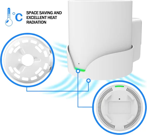 Miniatura 7 de Soporte de pared para estante de enrutador Tp Link Deco X20 X50 X60 X55 Deco Mesh WiFi 6 Soporte de enrutador WiFi Soporte Soporte Estante