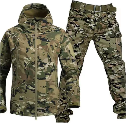 Miniatura 4 de Yytcsjz Trajes de esquí para hombre, traje de esquí para hombre, impermeable, resistente al viento, con capucha, abrigo y pantalones de nieve, Negro