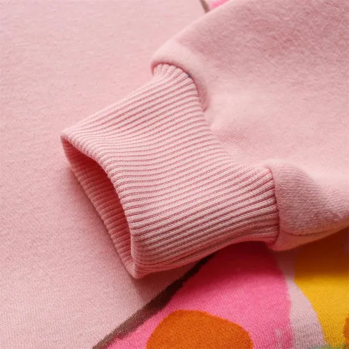 Miniatura 4 de Sudaderas para niñas pequeñas, cuello redondo, sin botones, de manga larga, para invierno, casual, ropa 2T-7T, Dinosaurio