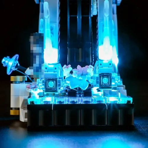 Miniatura 5 de BRIKSMAX Kit de iluminación LED para LEGO-76414 Expecto Patronum, compatible con el modelo de bloques de construcción de Lego Harry Potter,