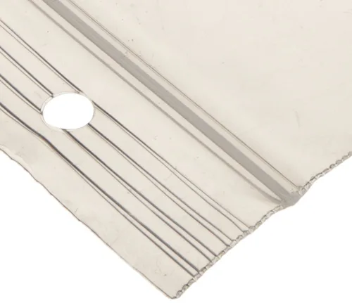 Miniatura 80 de Aviditi Poly Bolsa con cierre hermético blanco, Transparente, 1000 Claro