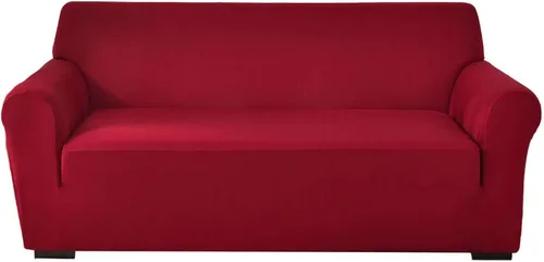 Miniatura 15 de Funda elástica para sofá, funda de sofá de elastano, suave, antideslizante, con parte inferior elástica, lavable para sala de estar, beige, pequeña