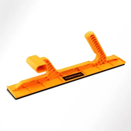Miniatura 9 de POWERTEC Bloque de empuje para sierra de mesa, 2 unidades, mango ergonómico con almohadilla antideslizante para sierra de mesa, mesa de enrutador