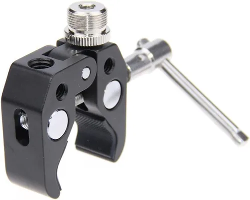 Miniatura 9 de CAMVATE Abrazadera cangrejo con rosca 5/8"-27 para micrófonos - 1190