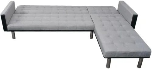 Miniatura 4 de Tela de sofá cama en forma de L, sofá club, sofá moderno, sofá VIP, sofá de vestíbulo, sofá cómodo, sofá de salón, sofá de balcón, sofá