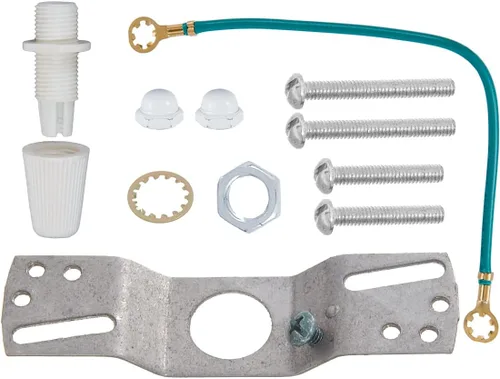 Miniatura 3 de B&P Lamp juego de toldo de acero poco profundo moderno de 5 1/4 pulgadas, Blanco