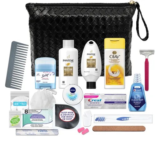 Miniatura 6 de Convenience Kits International - Artículos esenciales de viaje para el cuidado femenino "On-The-Go" para mujer que incluye: las marcas que conoces