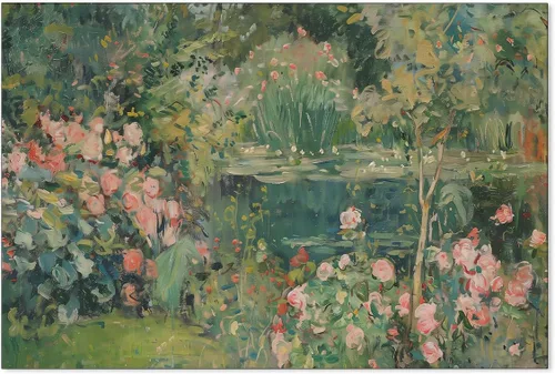 Miniatura 31 de Arte de pared de paisaje con flores silvestres y naturaleza, póster floral botánico retro, pinturas de plantas de cabaña, impresiones en lienzo