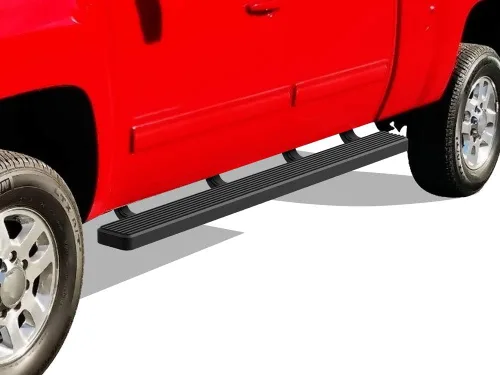 Miniatura 11 de APS Estribos de Acero Inoxidable 304 (Plata Pulida 6 pulgadas) Barras Nerf Compatibles con Chevy Silverado GMC Sierra 1500 2007-2018 y 2500 HD 3500