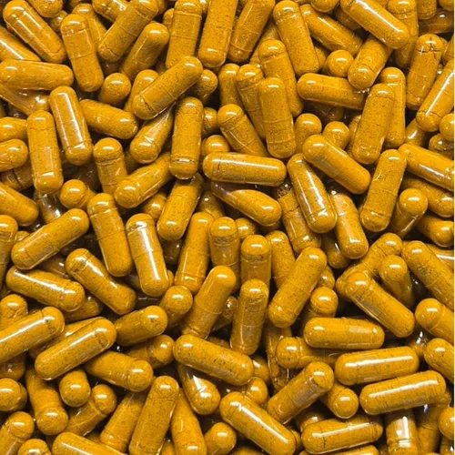 Miniatura 3 de Polvo de cúrcuma orgánica y pimienta 60 cápsulas de 500 mg cada una (Tumeric - Curcuma Longa)