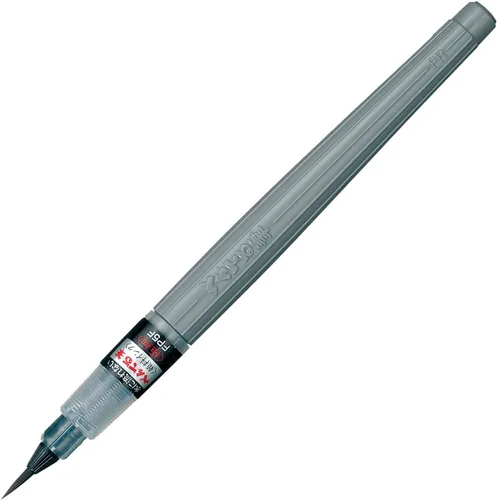 Miniatura 8 de Pentel - Pluma de pincel Pentel XFP5M, punta mediana, color negro