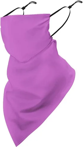 Miniatura 21 de Bufanda triangular reutilizable con cinta elástica para las orejas, protección solar UV