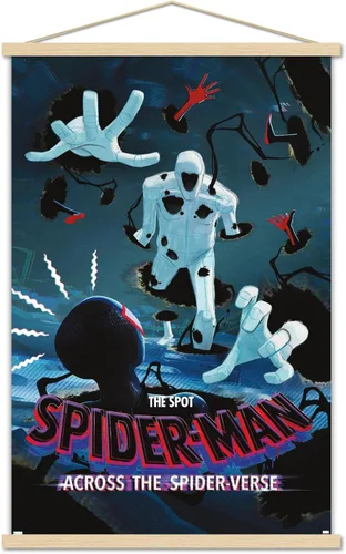 Trends International Marvel Spider-Man: Across The Spider-Verse - The Spot - Póster de pared de una hoja, 22.37 x 34.00 pulgadas, paquete de Juego