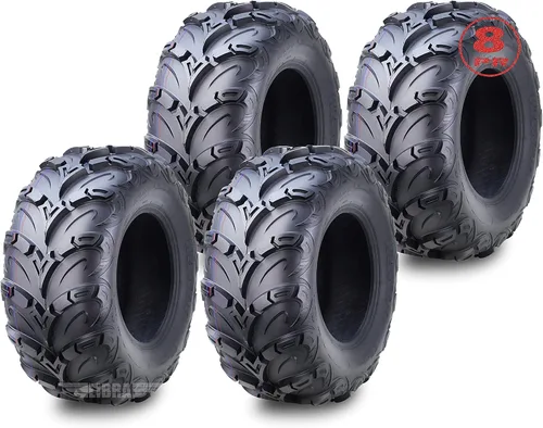 Miniatura 12 de WANDA Neumáticos ATV Premium de 8 capas 22x7-11 22x10-9 para lodo compatibles con Honda Recon 250 Suzuki Ozark 250