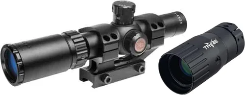 Miniatura 2 de Truglo TRU Brite Scope, Black Mil-Dot Illiminado