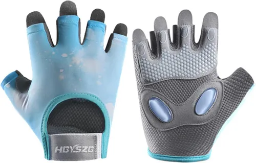Miniatura 10 de SUJAYU Guantes de entrenamiento para mujeres y hombres, guantes de levantamiento de pesas para gimnasio Rosa